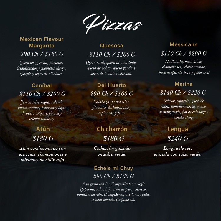 messicana Menu - Image 4