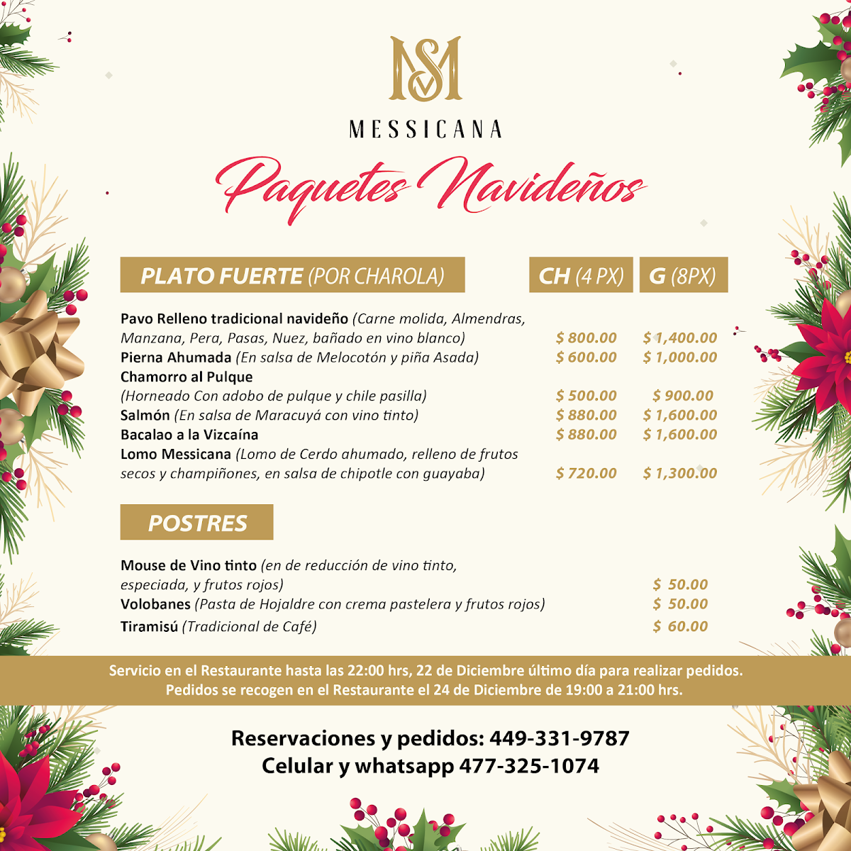 messicana Menu - Image 6